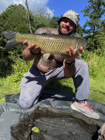 Guest with large fish