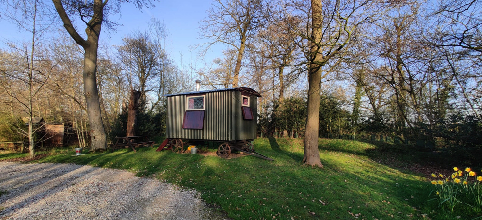 Shepherd's Hut side view